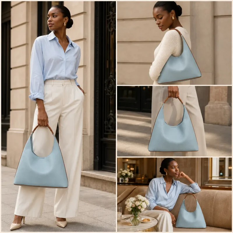 E1107 Elegant Hobo shoulder bag for ladies